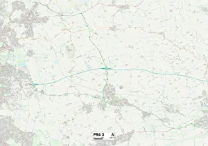 Ash Road Gallery: Fylde PR4 3 Map