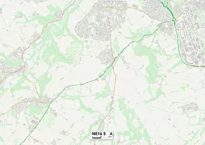 Rookery Lane Gallery: Gateshead NE16 5 Map