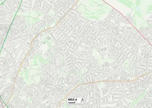 Florence Road Gallery: Gedling NG3 6 Map