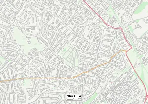 Manor Crescent Gallery: Gedling NG4 3 Map
