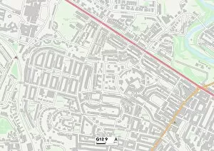 G - Glasgow Gallery: Glasgow G12 9 Map