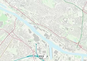 G - Glasgow Gallery: Glasgow G14 0 Map