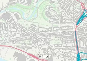 G - Glasgow Gallery: Glasgow G3 7 Map