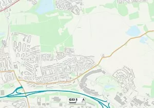 Glasgow G33 5 Map