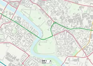 Glasgow G40 1 Map