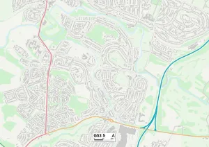 Langton Road Gallery: Glasgow G53 5 Map