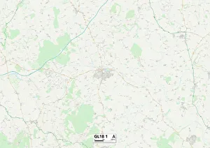 Furnace Lane Gallery: Gloucester GL18 1 Map