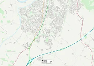 Leuchars Gallery: Gloucester GL2 2 Map
