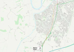 James Close Gallery: Gloucester GL2 4 Map