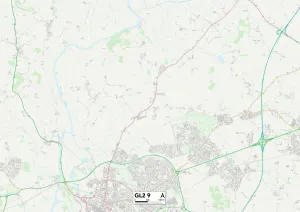 Olive Close Gallery: Gloucester GL2 9 Map