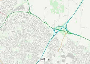 Hillview Road Gallery: Gloucester GL3 3 Map