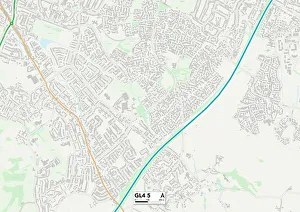 The Lawns Gallery: Gloucester GL4 5 Map