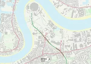 Greenwich SE10 0 Map
