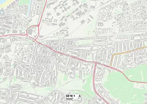 North Road Gallery: Greenwich SE18 1 Map