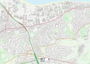 Maps Gallery: Greenwich SE7 7 Map