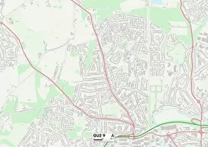 Manor Crescent Gallery: Guildford GU2 9 Map