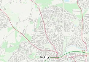 Manor Crescent Gallery: Guildford GU2 9 Map