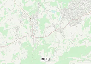 Forest Lane Gallery: Guildford KT24 5 Map