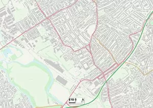 Hackney E10 5 Map