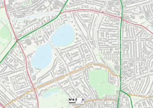 Hackney N16 5 Map Hackney N16 5 Map