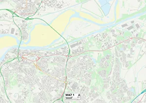 Hazel Grove Gallery: Halton WA7 1 Map