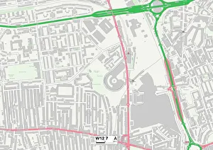 Wood Lane Gallery: Hammersmith and Fulham W12 7 Map