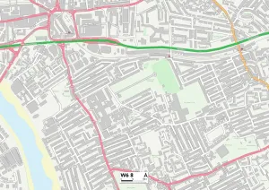Shortlands Gallery: Hammersmith and Fulham W6 8 Map
