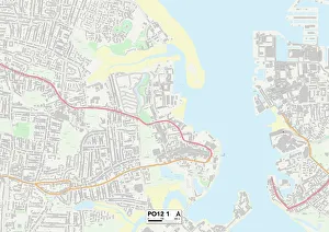 St Georges Walk Gallery: Hampshire PO12 1 Map