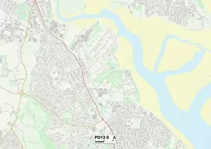 Primrose Close Gallery: Hampshire PO13 0 Map