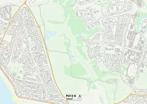 Derwent Road Gallery: Hampshire PO13 8 Map