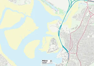 Weymouth Road Gallery: Hampshire PO2 8 Map