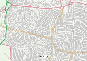Castle Close Gallery: Hampshire PO5 1 Map