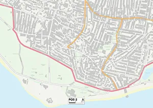 Somerset Road Gallery: Hampshire PO5 2 Map