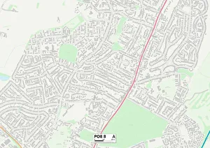 Firs Avenue Gallery: Hampshire PO8 8 Map