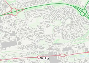 Richmond Road Gallery: Hampshire RG21 5 Map