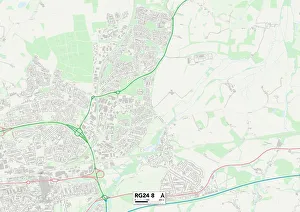 Juniper Close Gallery: Hampshire RG24 8 Map