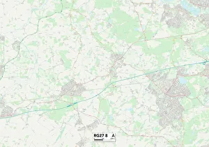 Warren Close Gallery: Hampshire RG27 8 Map