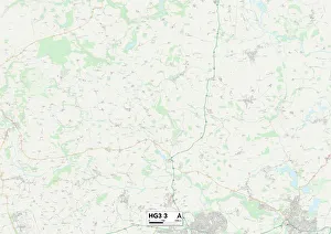 Harrogate Road Gallery: Harrogate HG3 3 Map