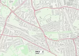 Newlands Close Gallery: Harrow HA0 2 Map