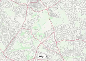 Harrow Road Gallery: Harrow HA1 3 Map