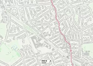 Harrow HA3 5 Map