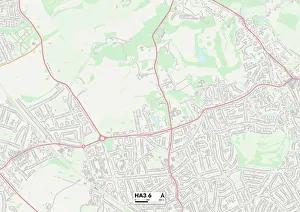Silver Close Gallery: Harrow HA3 6 Map