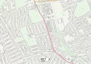 Harrow HA7 1 Map