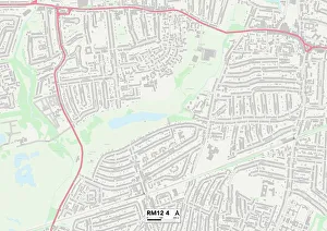 Devonshire Road Gallery: Havering RM12 4 Map