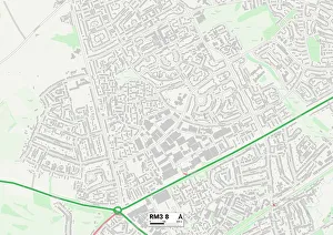 Dudley Road Gallery: Havering RM3 8 Map
