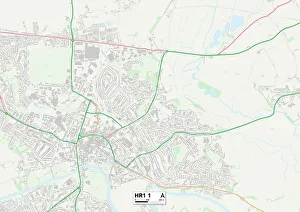 Folly Lane Gallery: Hereford HR1 1 Map