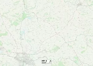 Hereford HR1 3 Map