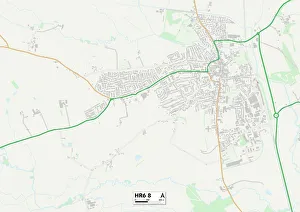 Hill View Gallery: Hereford HR6 8 Map