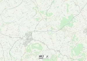 Hereford HR9 7 Map