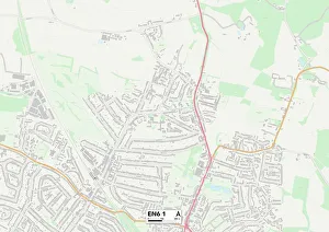 Hatfield Road Gallery: Hertsmere EN6 1 Map